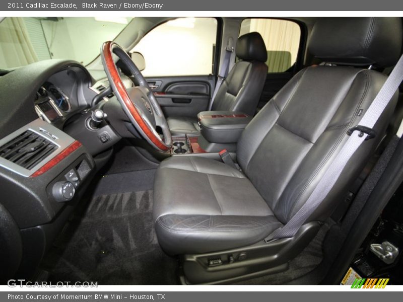 Black Raven / Ebony/Ebony 2011 Cadillac Escalade