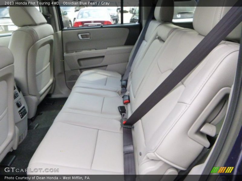 Rear Seat of 2013 Pilot Touring 4WD