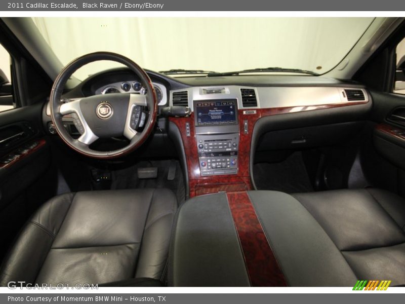 Black Raven / Ebony/Ebony 2011 Cadillac Escalade