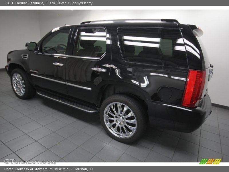 Black Raven / Ebony/Ebony 2011 Cadillac Escalade