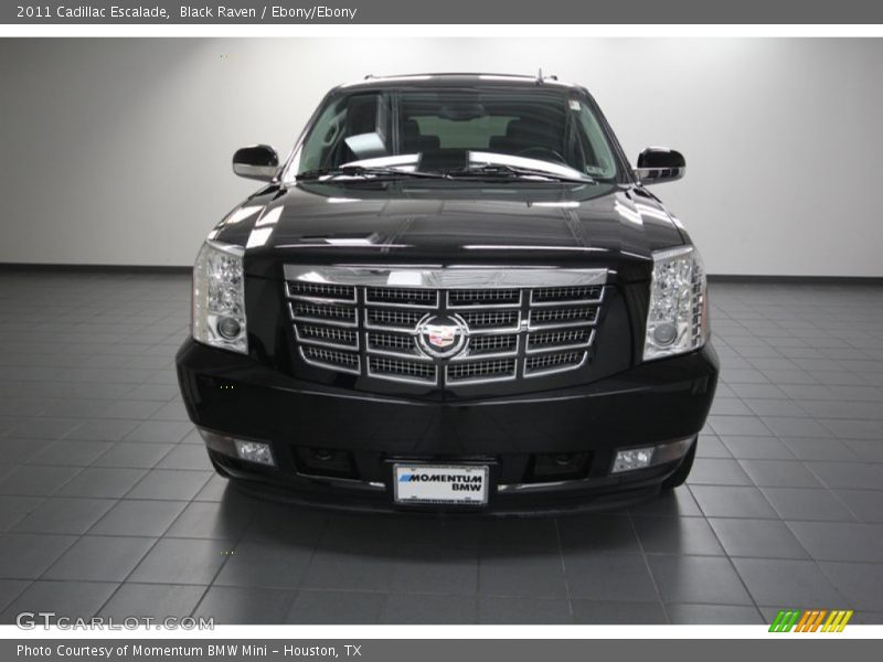 Black Raven / Ebony/Ebony 2011 Cadillac Escalade