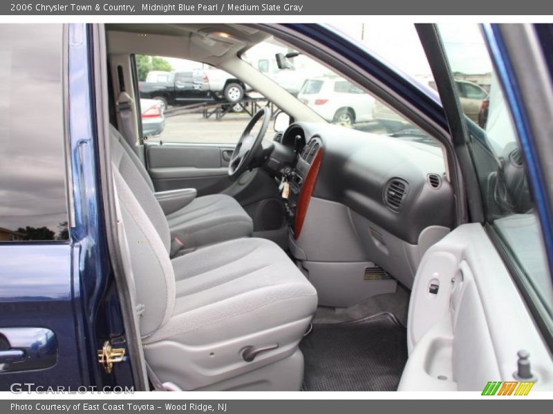 Midnight Blue Pearl / Medium Slate Gray 2006 Chrysler Town & Country