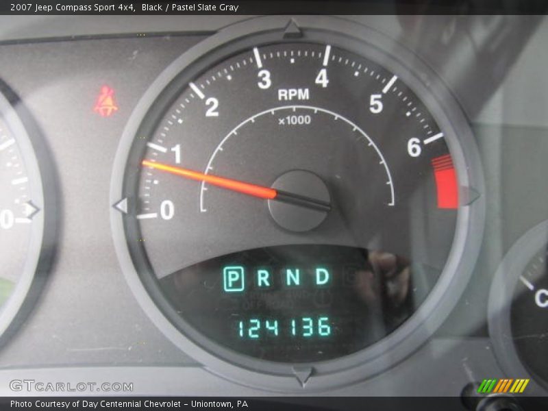 Black / Pastel Slate Gray 2007 Jeep Compass Sport 4x4