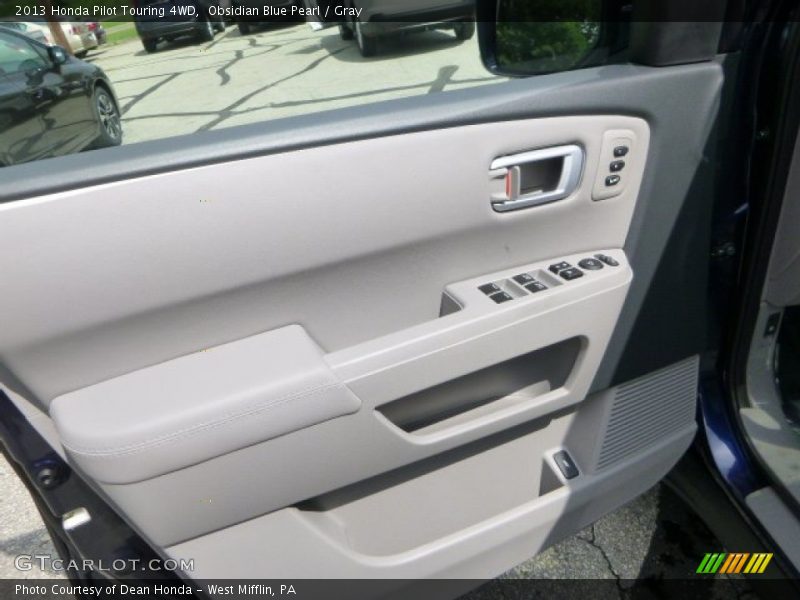 Door Panel of 2013 Pilot Touring 4WD