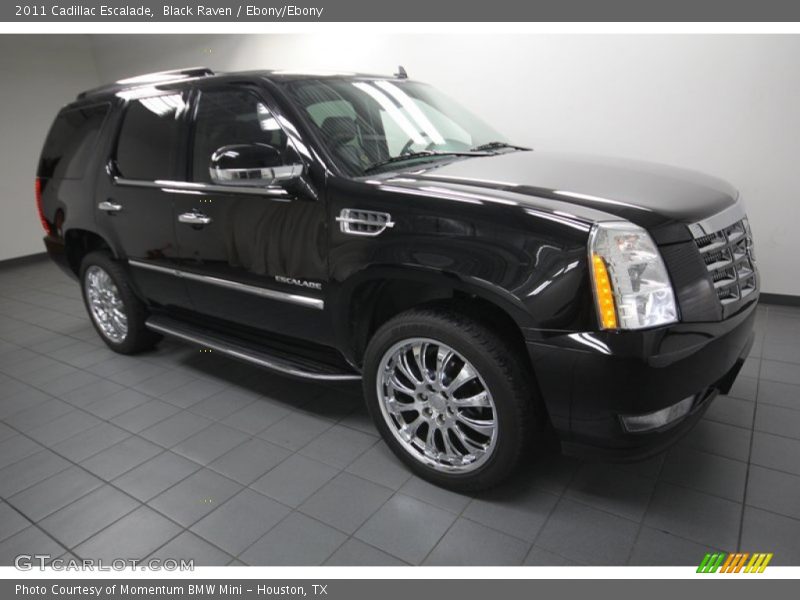 Black Raven / Ebony/Ebony 2011 Cadillac Escalade