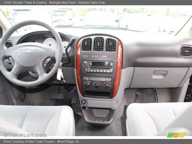 Midnight Blue Pearl / Medium Slate Gray 2006 Chrysler Town & Country