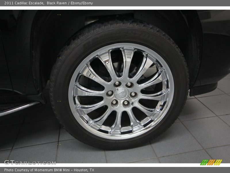 Black Raven / Ebony/Ebony 2011 Cadillac Escalade