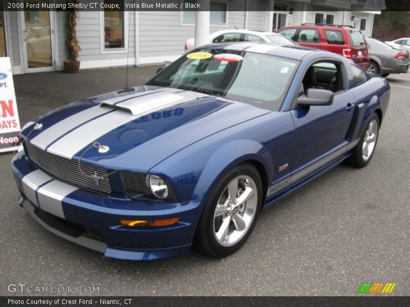 Front 3/4 View of 2008 Mustang Shelby GT Coupe