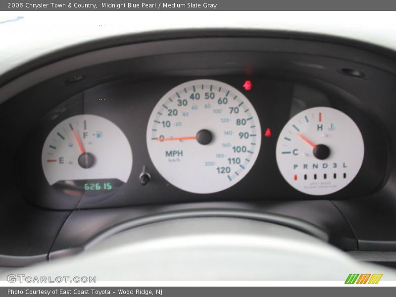 Midnight Blue Pearl / Medium Slate Gray 2006 Chrysler Town & Country