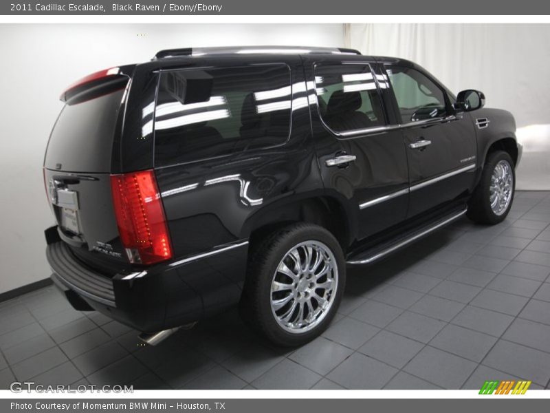 Black Raven / Ebony/Ebony 2011 Cadillac Escalade
