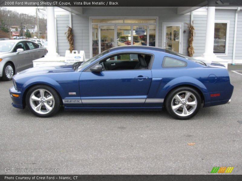  2008 Mustang Shelby GT Coupe Vista Blue Metallic