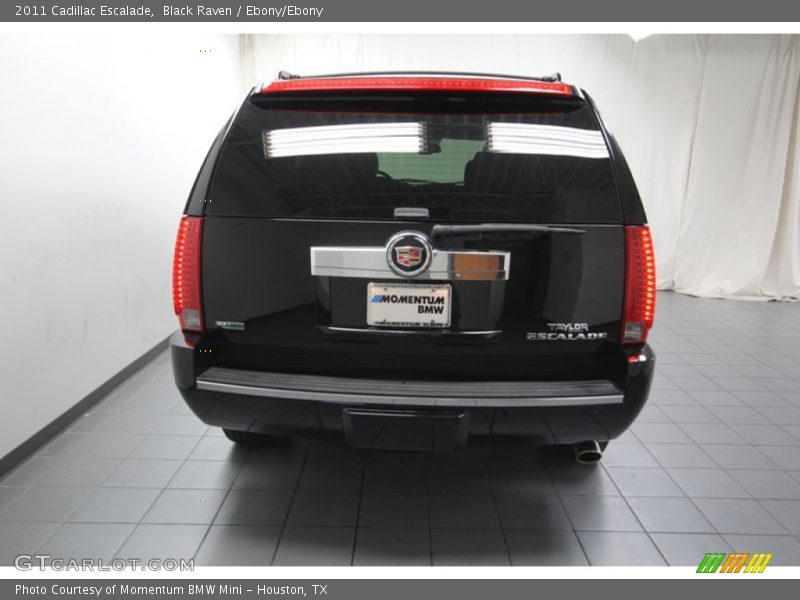 Black Raven / Ebony/Ebony 2011 Cadillac Escalade