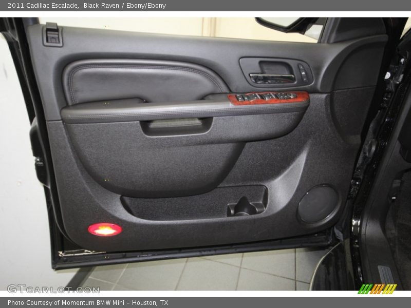Black Raven / Ebony/Ebony 2011 Cadillac Escalade