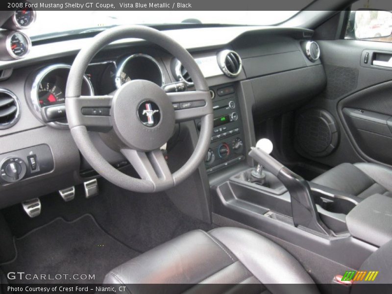 2008 Mustang Shelby GT Coupe Black Interior