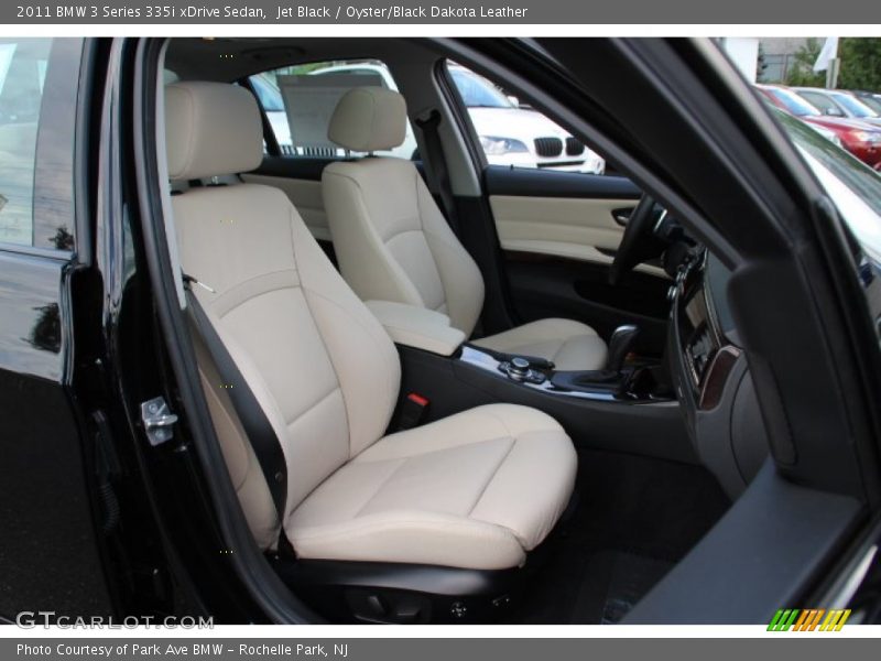 Jet Black / Oyster/Black Dakota Leather 2011 BMW 3 Series 335i xDrive Sedan