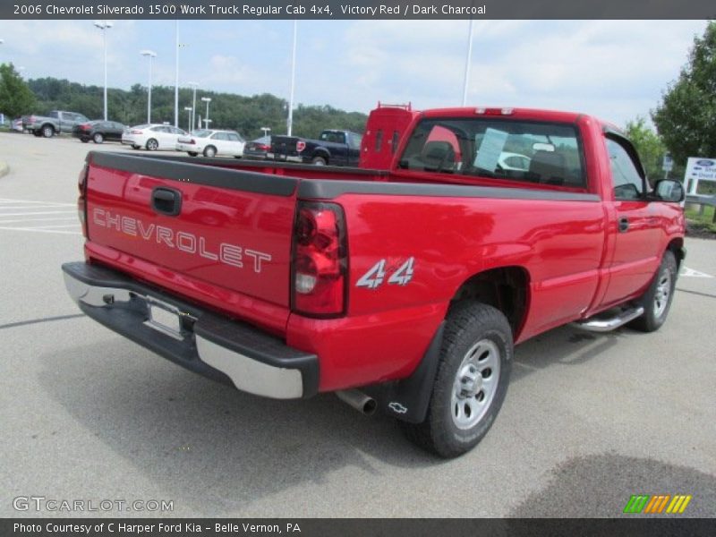 Victory Red / Dark Charcoal 2006 Chevrolet Silverado 1500 Work Truck Regular Cab 4x4