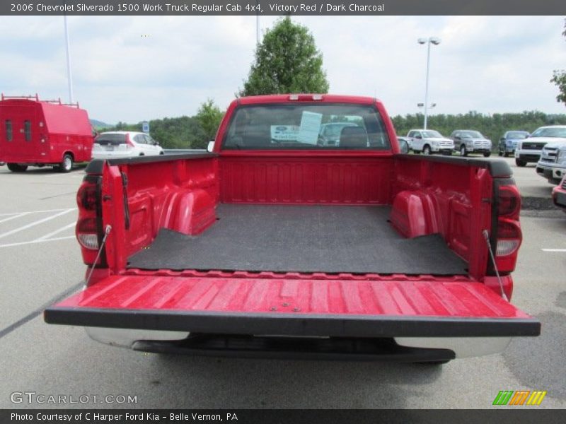 Victory Red / Dark Charcoal 2006 Chevrolet Silverado 1500 Work Truck Regular Cab 4x4