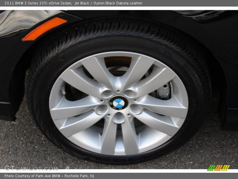 Jet Black / Oyster/Black Dakota Leather 2011 BMW 3 Series 335i xDrive Sedan