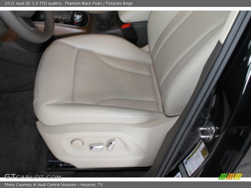 Phantom Black Pearl / Pistachio Beige 2013 Audi Q5 3.0 TFSI quattro