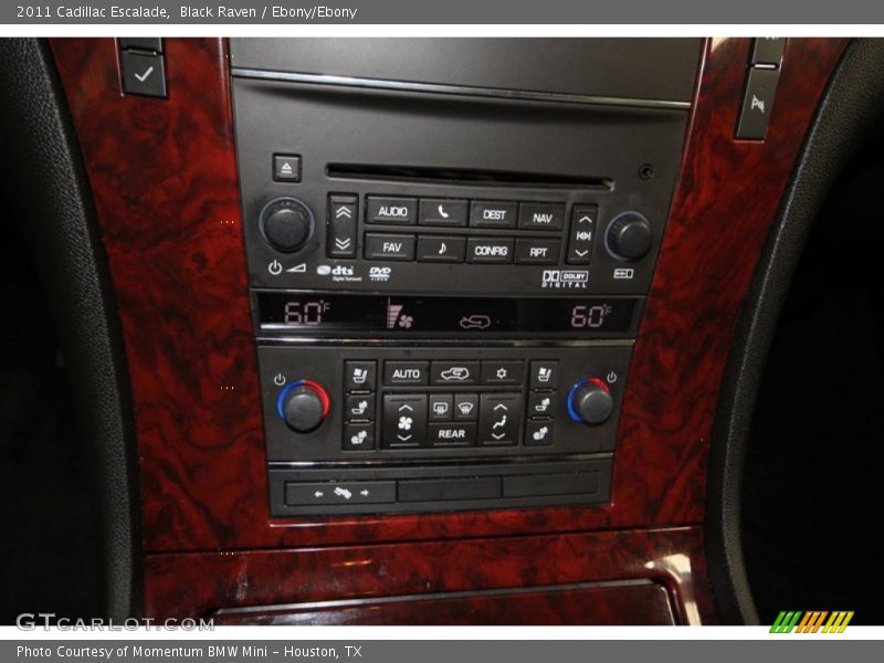 Black Raven / Ebony/Ebony 2011 Cadillac Escalade