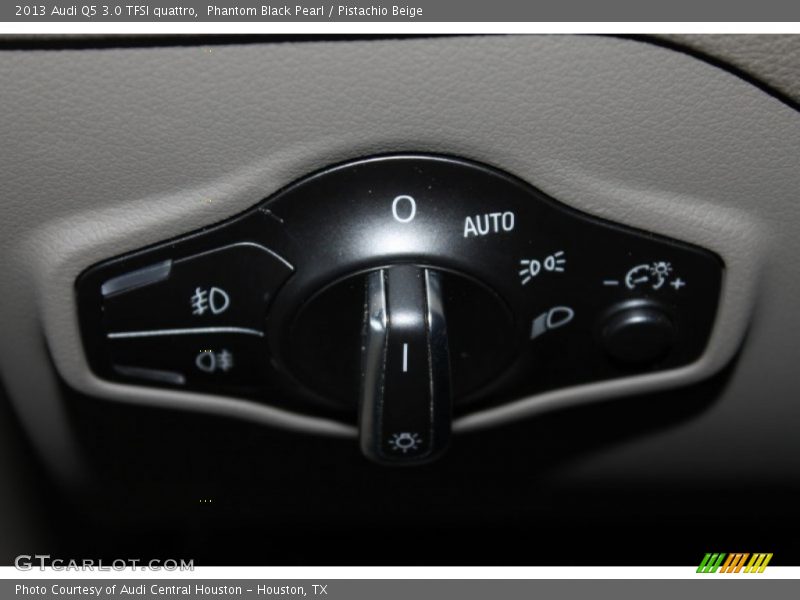 Phantom Black Pearl / Pistachio Beige 2013 Audi Q5 3.0 TFSI quattro