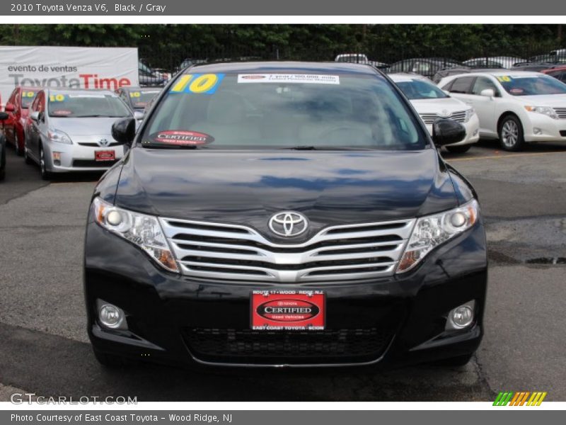 Black / Gray 2010 Toyota Venza V6