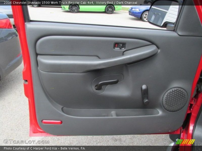 Victory Red / Dark Charcoal 2006 Chevrolet Silverado 1500 Work Truck Regular Cab 4x4