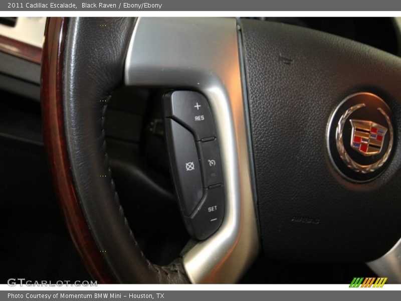 Black Raven / Ebony/Ebony 2011 Cadillac Escalade