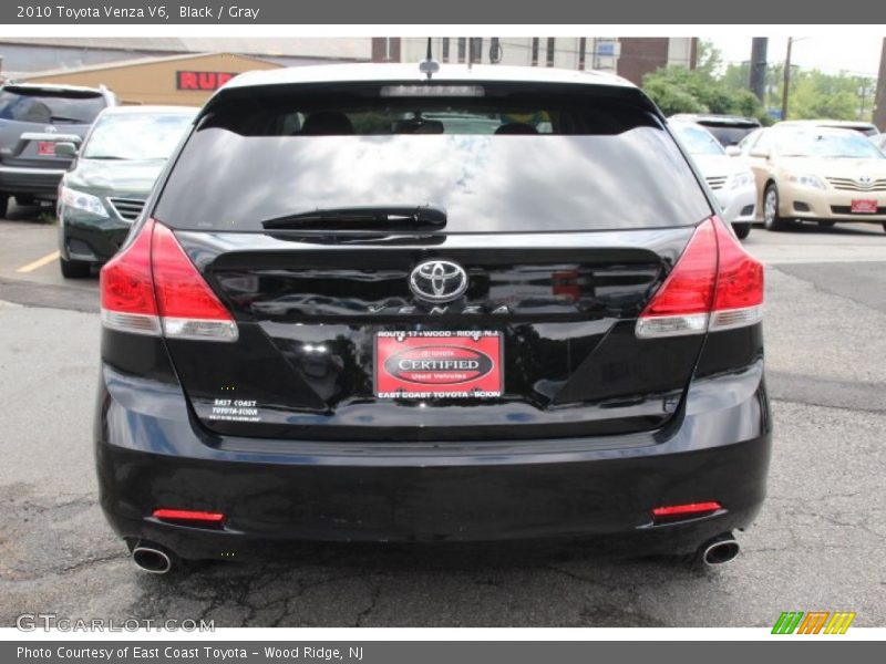Black / Gray 2010 Toyota Venza V6