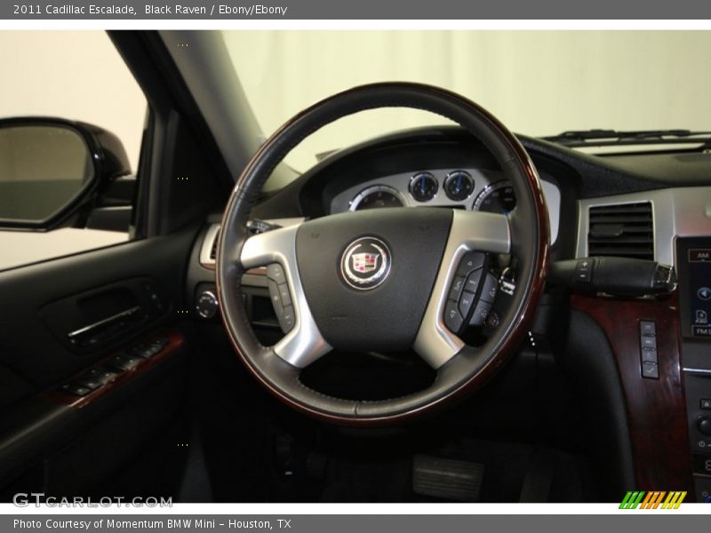 Black Raven / Ebony/Ebony 2011 Cadillac Escalade