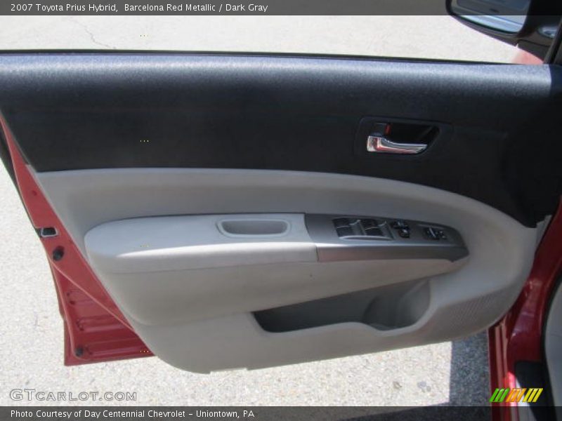 Barcelona Red Metallic / Dark Gray 2007 Toyota Prius Hybrid