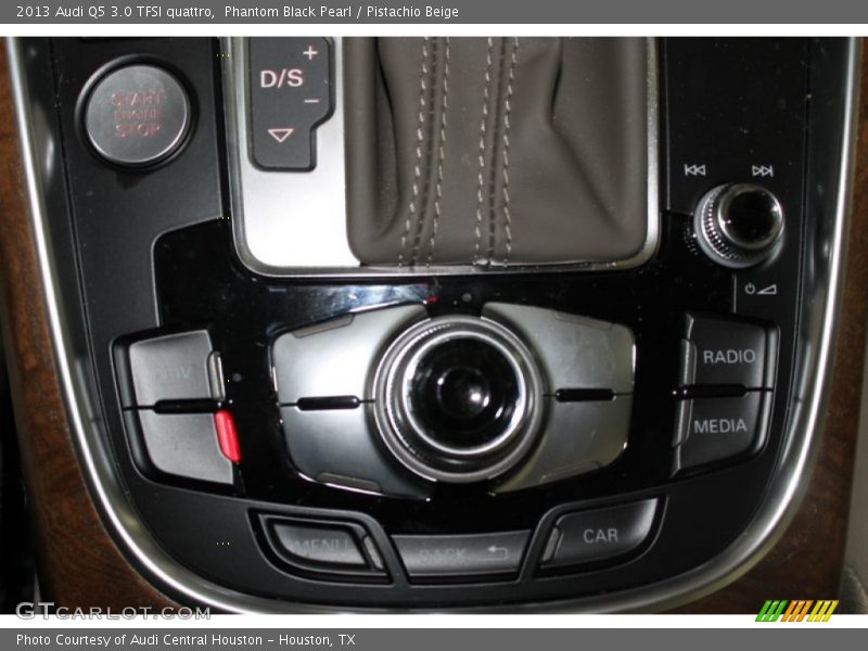 Phantom Black Pearl / Pistachio Beige 2013 Audi Q5 3.0 TFSI quattro
