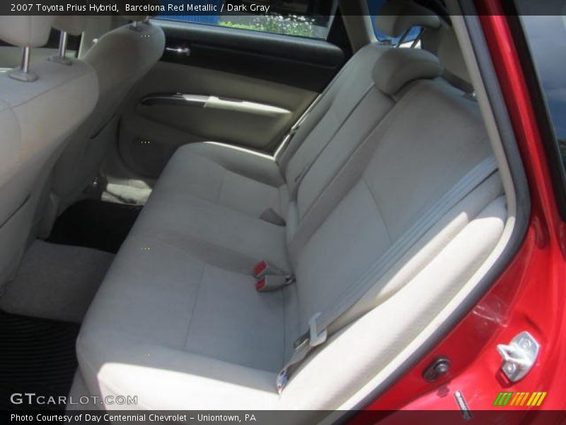 Barcelona Red Metallic / Dark Gray 2007 Toyota Prius Hybrid