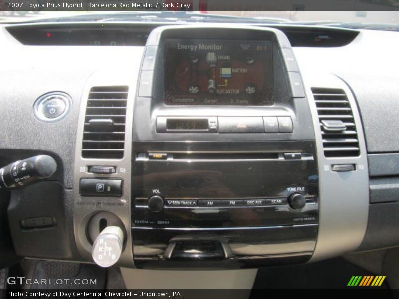 Barcelona Red Metallic / Dark Gray 2007 Toyota Prius Hybrid