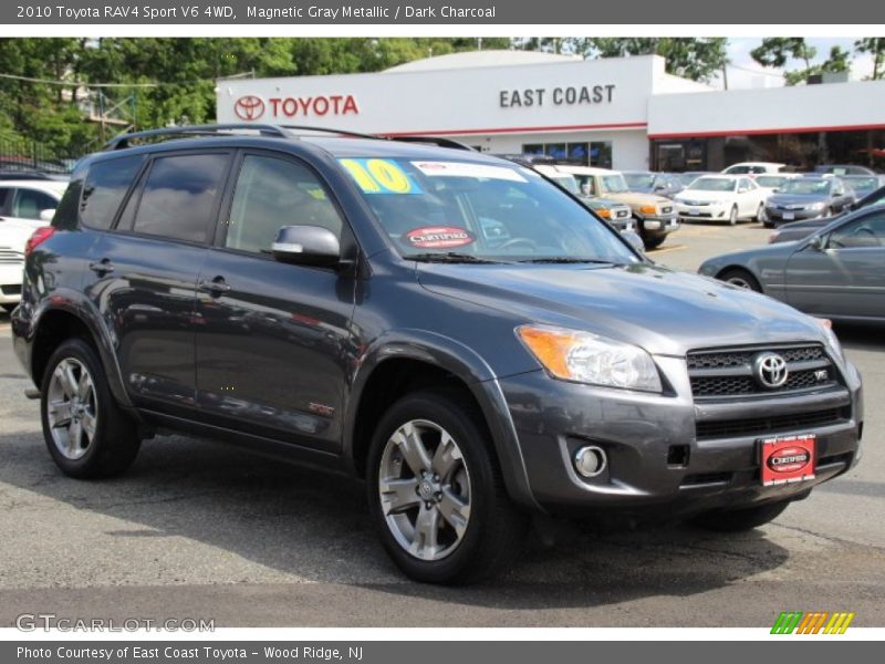 Magnetic Gray Metallic / Dark Charcoal 2010 Toyota RAV4 Sport V6 4WD