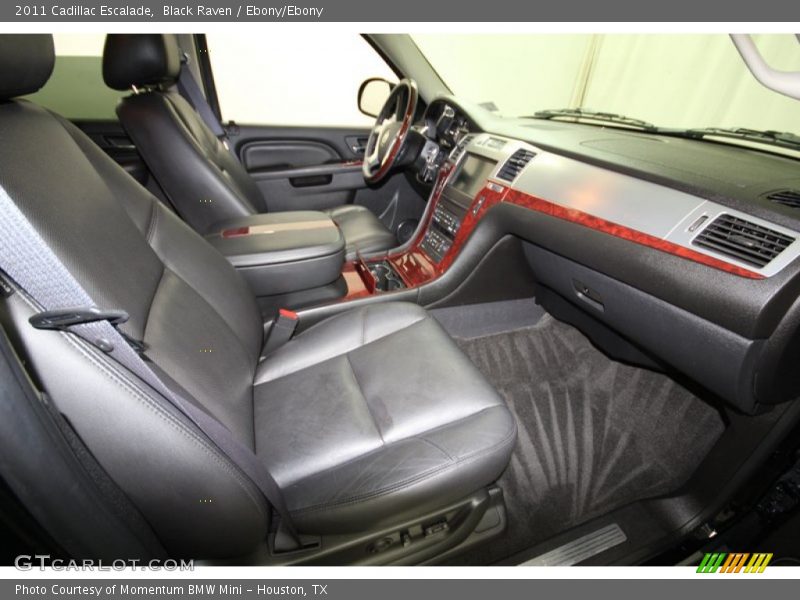 Black Raven / Ebony/Ebony 2011 Cadillac Escalade