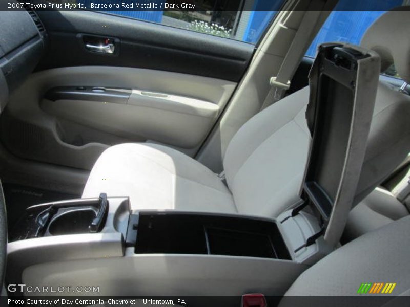 Barcelona Red Metallic / Dark Gray 2007 Toyota Prius Hybrid