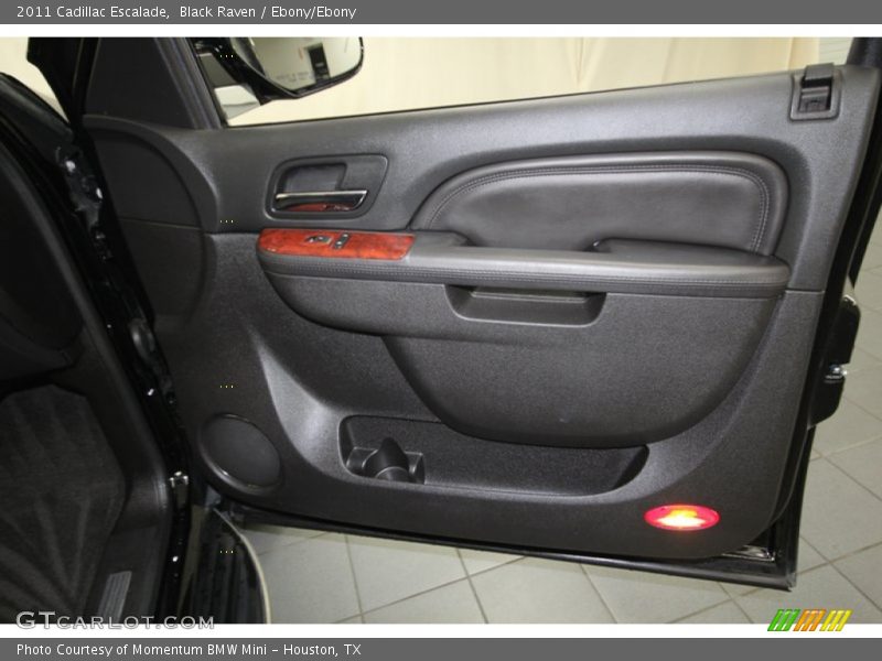 Black Raven / Ebony/Ebony 2011 Cadillac Escalade