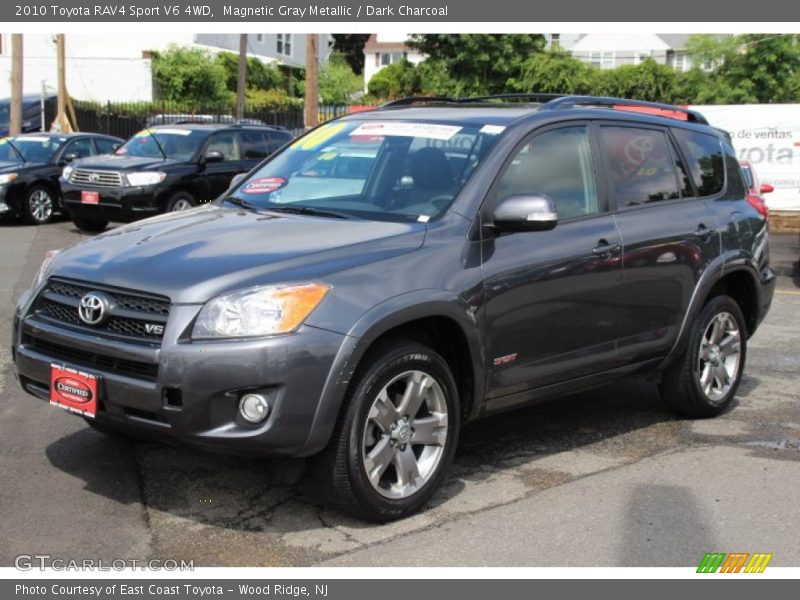 Magnetic Gray Metallic / Dark Charcoal 2010 Toyota RAV4 Sport V6 4WD