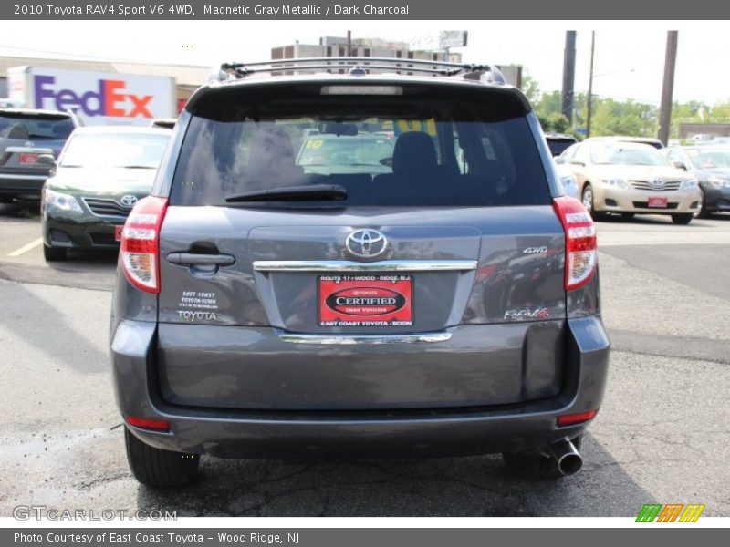 Magnetic Gray Metallic / Dark Charcoal 2010 Toyota RAV4 Sport V6 4WD