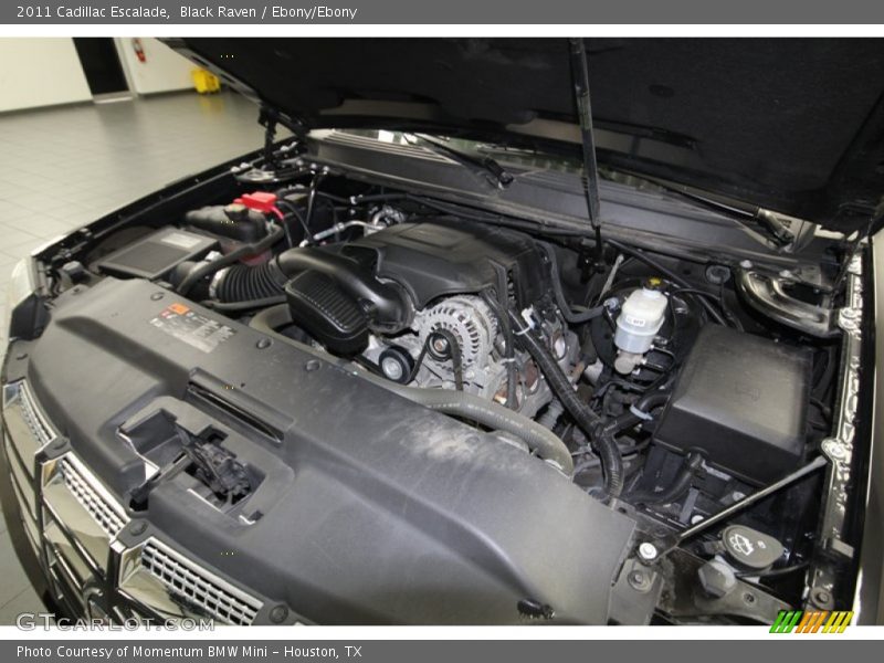 Black Raven / Ebony/Ebony 2011 Cadillac Escalade