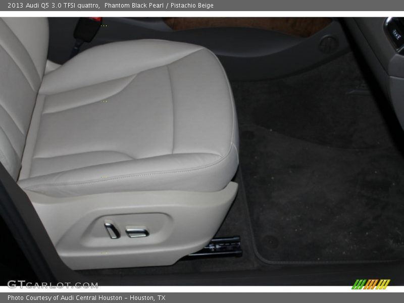 Phantom Black Pearl / Pistachio Beige 2013 Audi Q5 3.0 TFSI quattro