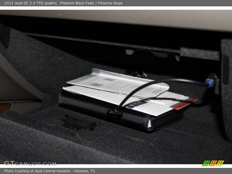 Phantom Black Pearl / Pistachio Beige 2013 Audi Q5 3.0 TFSI quattro