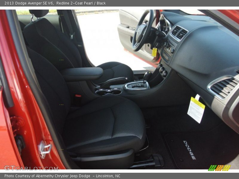 Redline 2-Coat Pearl / Black 2013 Dodge Avenger SE V6