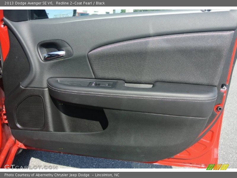 Redline 2-Coat Pearl / Black 2013 Dodge Avenger SE V6