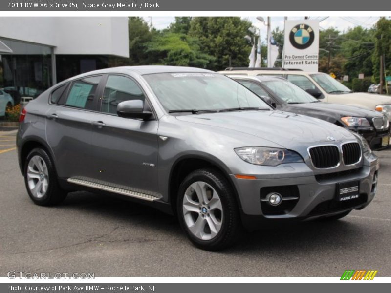 Space Gray Metallic / Black 2011 BMW X6 xDrive35i