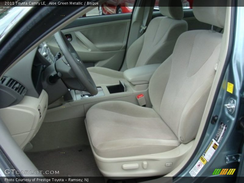 Aloe Green Metallic / Bisque 2011 Toyota Camry LE