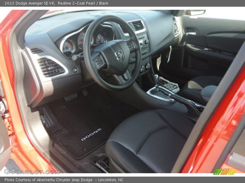 Redline 2-Coat Pearl / Black 2013 Dodge Avenger SE V6
