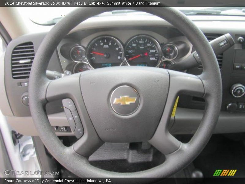  2014 Silverado 3500HD WT Regular Cab 4x4 Steering Wheel