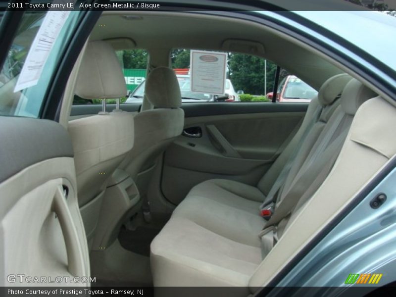Aloe Green Metallic / Bisque 2011 Toyota Camry LE